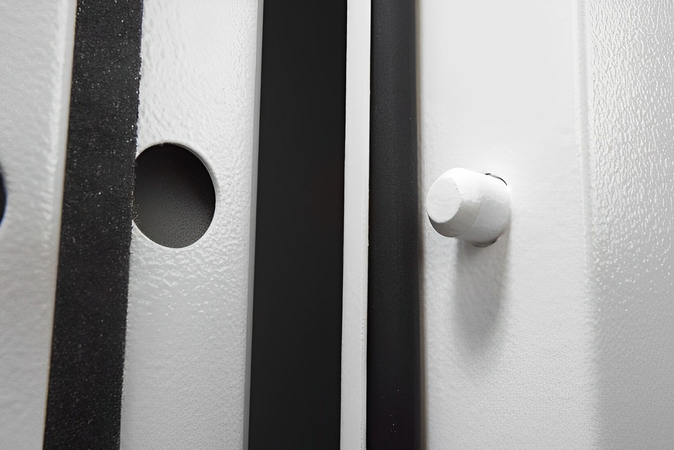 Полуторная противопожарная дверь EI60 глухая Полуторная противопожарная дверь EI60 глухая