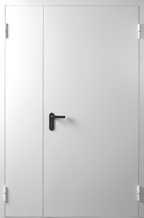 Полуторная противопожарная дверь EI60 глухая Полуторная противопожарная дверь EI60 глухая
