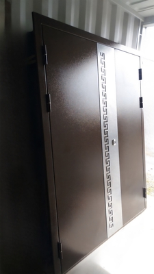 Фото дверей с порошковым покрытием