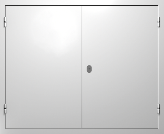 Двупольные глухие ставни с широкими створками Двупольные глухие ставни с широкими створками