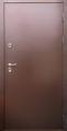 Термодверь однопольная глухая с полимерным декоративным покрытием