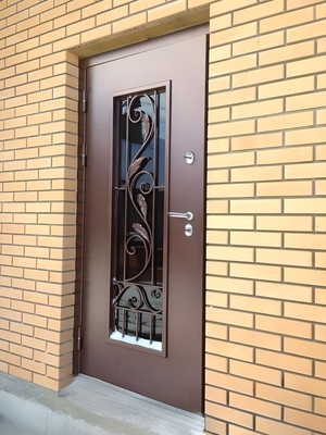 Фото дверей с порошковым покрытием