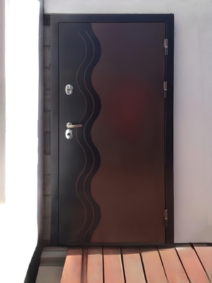 Фото дверей с порошковым покрытием