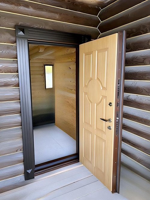 Однопольная термодверь с кнокером