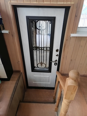 Остекленная дверь